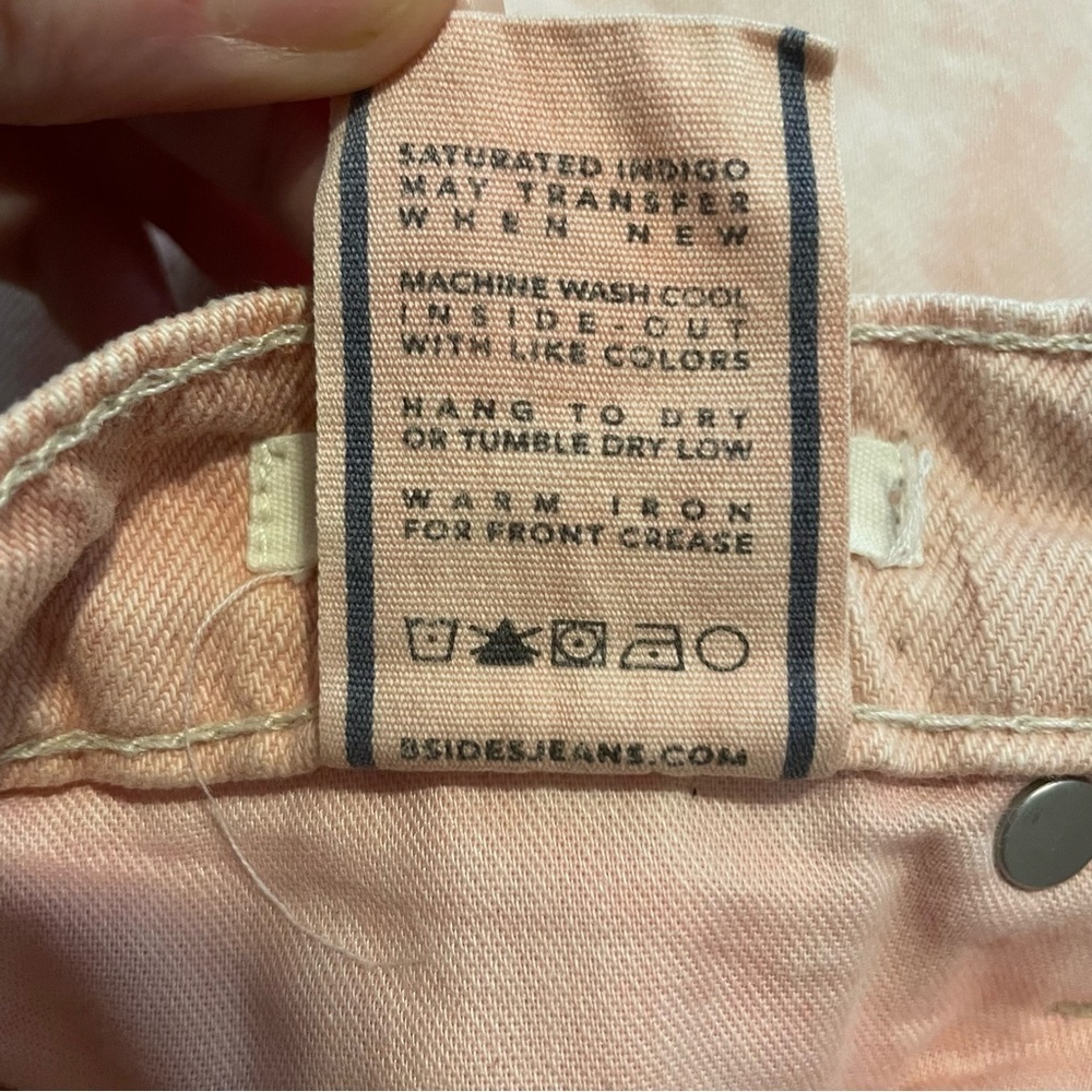 B Sides Claude straight leg jeans pink - Picture 7 of 7
